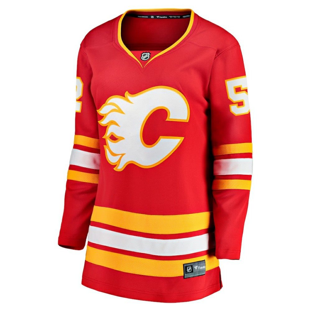 MacKenzie Weegar Calgary Flames Fanatics Women's Home Breakaway Player Jersey - Red - NHL