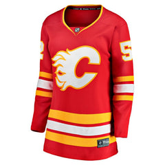 MacKenzie Weegar Calgary Flames Fanatics Women's Home Breakaway Player Jersey - Red - NHL