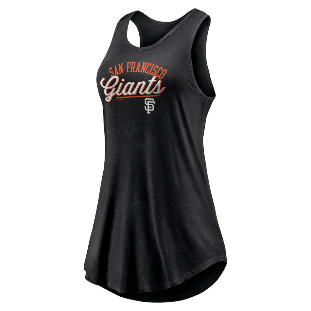 San Francisco Giants Fanatics Women's Simplicity Swing Racerback Scoop Neck Tank Top - MLB