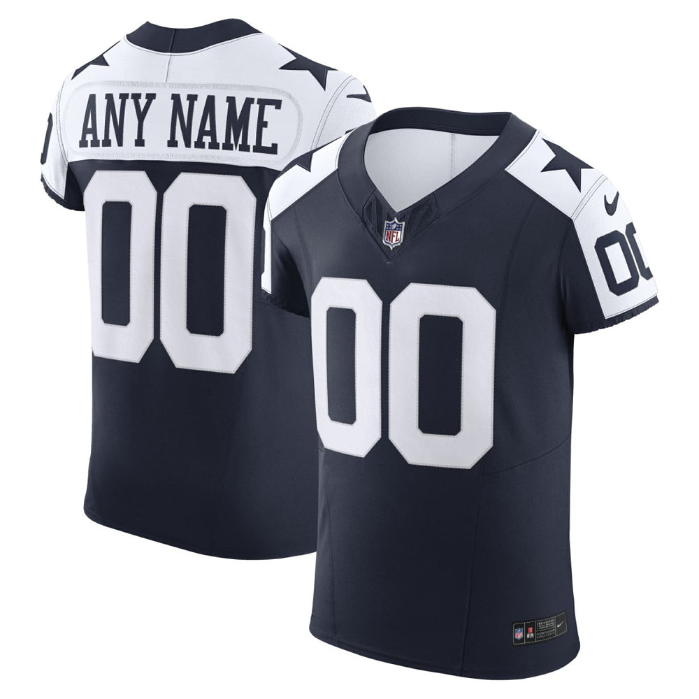 Dallas Cowboys Vapor F.U.S.E. Elite Custom Jersey Navy | Nike for Sale