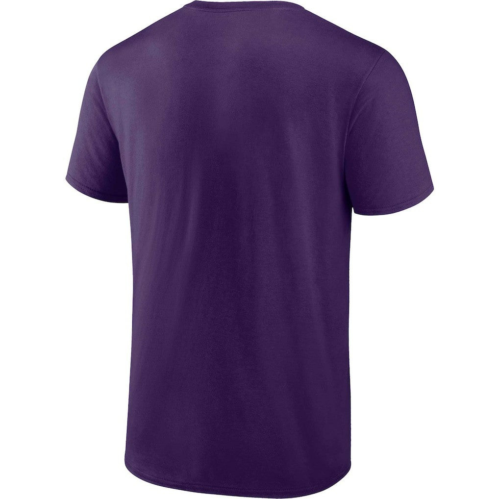 Baltimore Ravens Chrome Dimension T-Shirt Purple | Fanatics