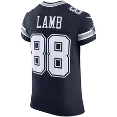 CeeDee Lamb Dallas Cowboys Vapor F.U.S.E. Elite Jersey Navy | Nike for Sale