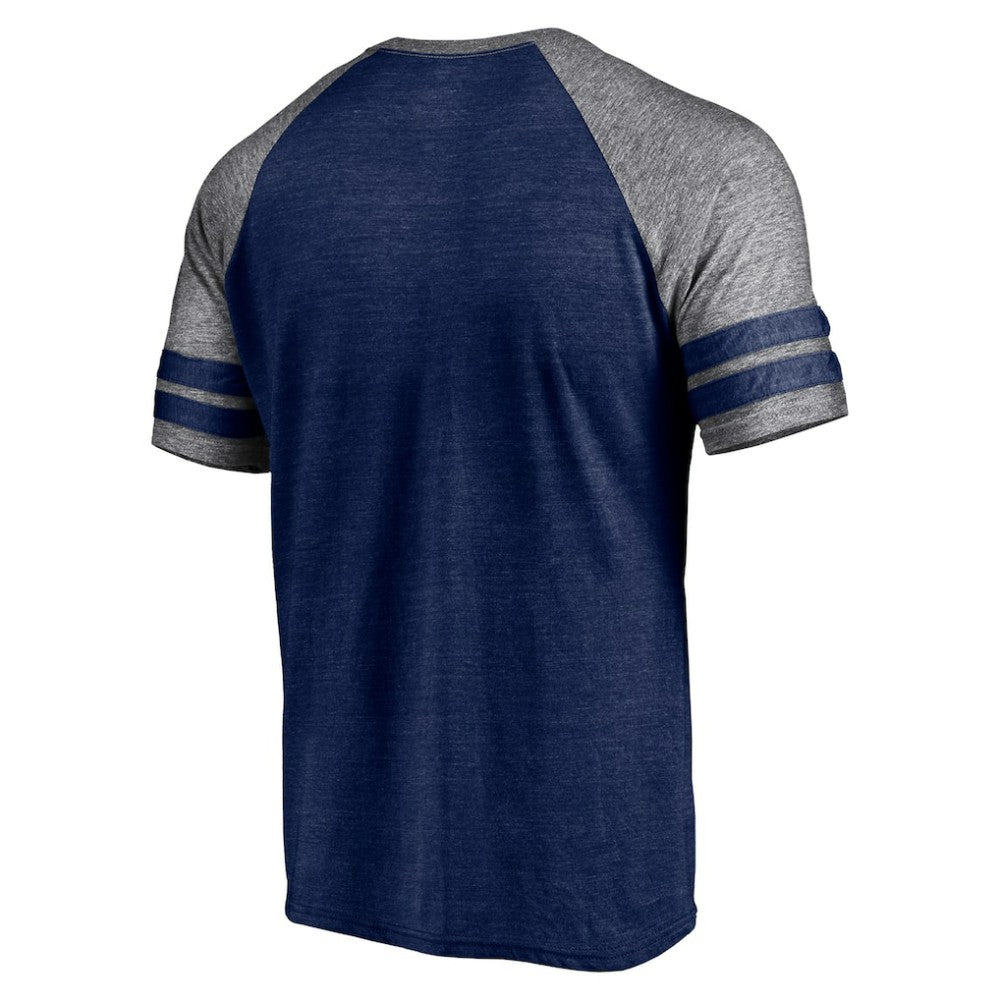 Chicago White Sox Fanatics Utility Two-Stripe Raglan Tri-Blend T-Shirt - MLB
