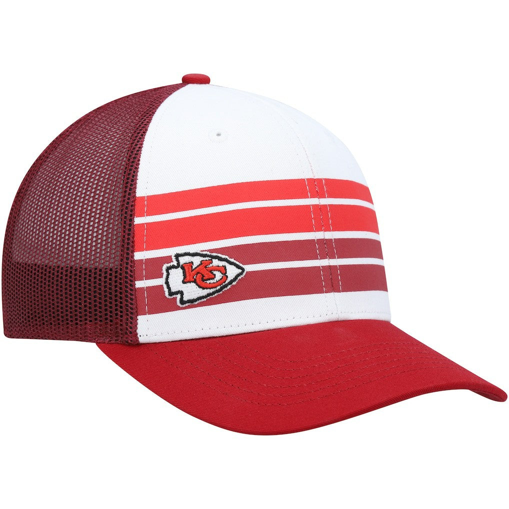 Kansas City Chiefs '47 Youth Cove Trucker Snapback Hat White/Red | 47 brand
