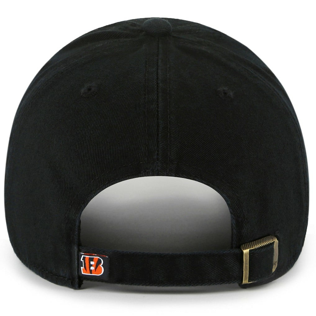 Cincinnati Bengals '47 Team Pride Clean Up Adjustable Hat Black | 47 brand