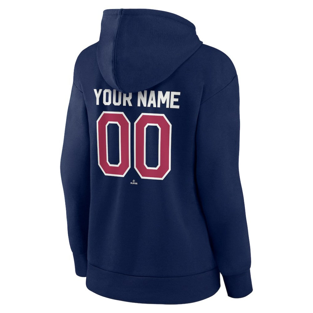 California Angels Women's Personalized Cooperstown Collection Winning Streak Pullover Hoodie - MLB