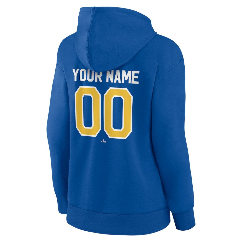 Seattle Mariners Women's Personalized Cooperstown Collection Winning Streak Pullover Hoodie - MLB