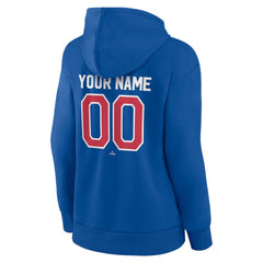 Texas Rangers Women's Personalized Cooperstown Collection Winning Streak Pullover Hoodie - MLB