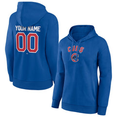 Chicago Cubs Women's Personalized Team Winning Streak Pullover Hoodie - MLB