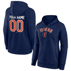 Detroit Tigers Women's Personalized Team Winning Streak Pullover Hoodie - MLB