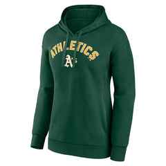 Athletics Women's Personalized Team Winning Streak Pullover Hoodie - MLB