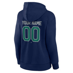 Seattle Mariners Women's Personalized Team Winning Streak Pullover Hoodie - MLB
