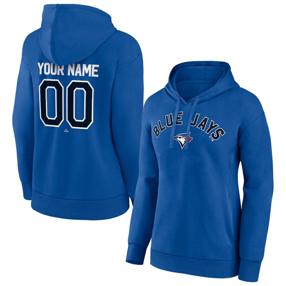 Toronto Blue Jays Women's Personalized Team Winning Streak Pullover Hoodie - MLB