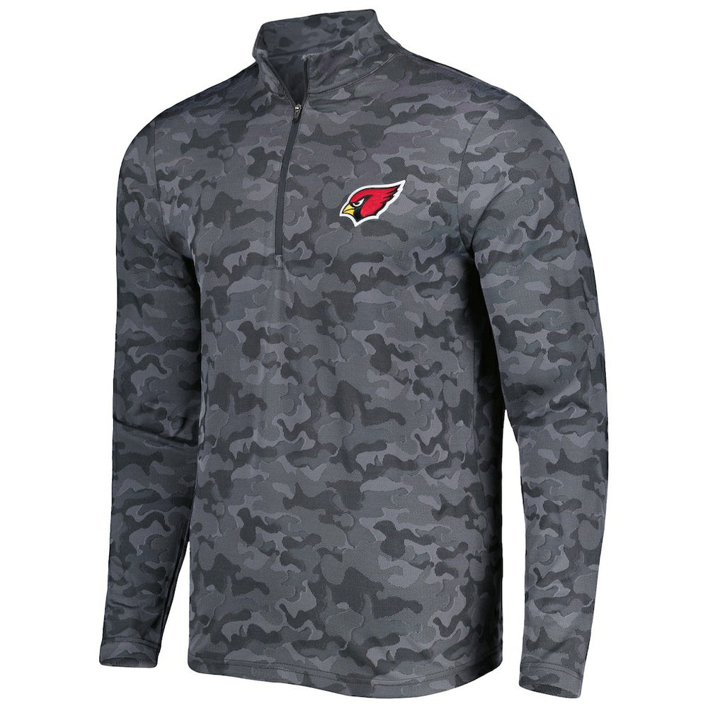 Arizona Cardinals Antigua Brigade Quarter-Zip Sweatshirt Black | NFL