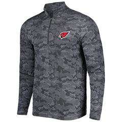 Arizona Cardinals Antigua Brigade Quarter-Zip Sweatshirt Black | NFL