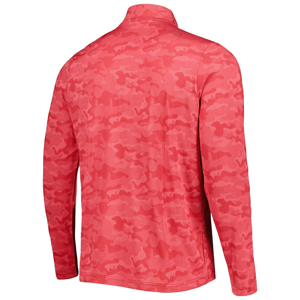 Arizona Cardinals Antigua Brigade Throwback Quarter-Zip Top Red | NFL