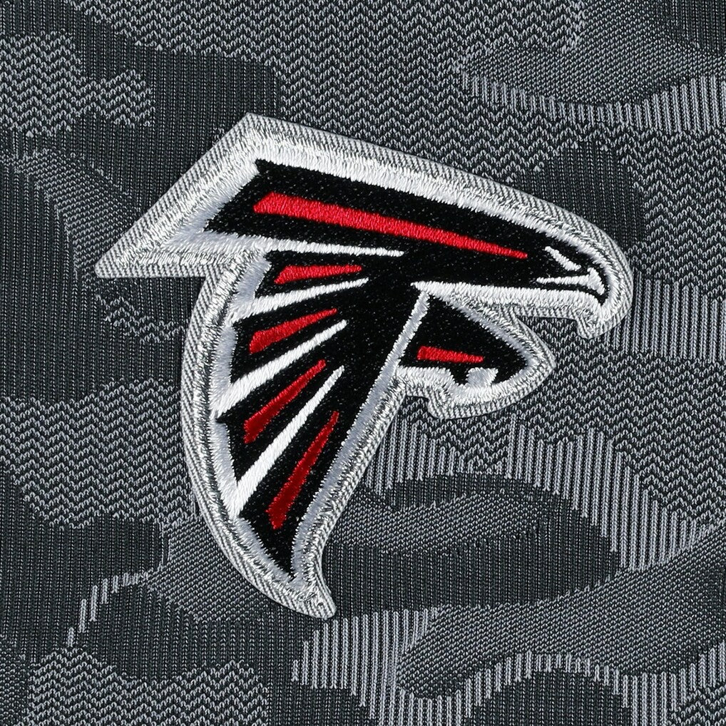 Atlanta Falcons Antigua Brigade Quarter-Zip Sweatshirt Black | NFL