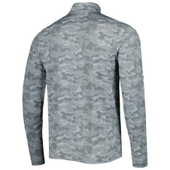 Cleveland Browns Antigua Brigade Throwback Quarter-Zip Top Gray | NFL