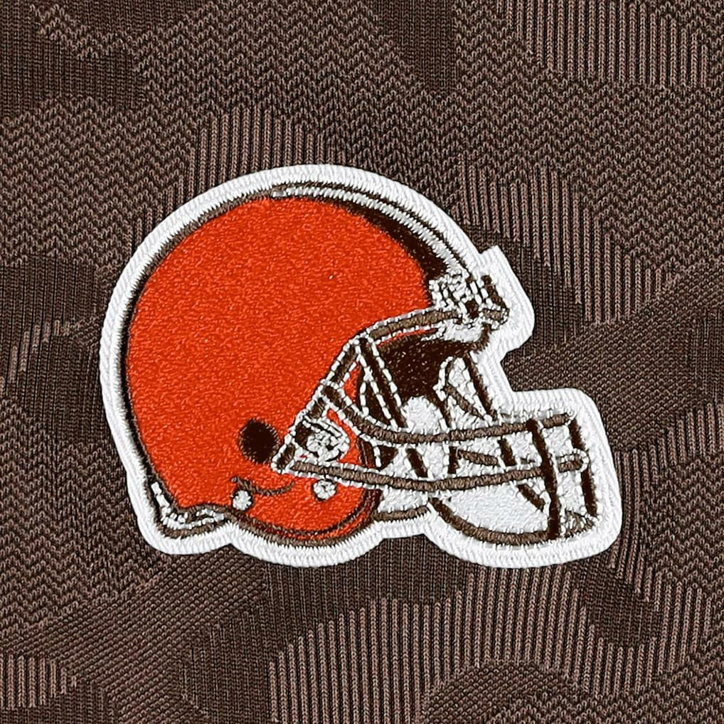 Cleveland Browns Antigua Brigade Quarter-Zip Sweatshirt Brown | NFL