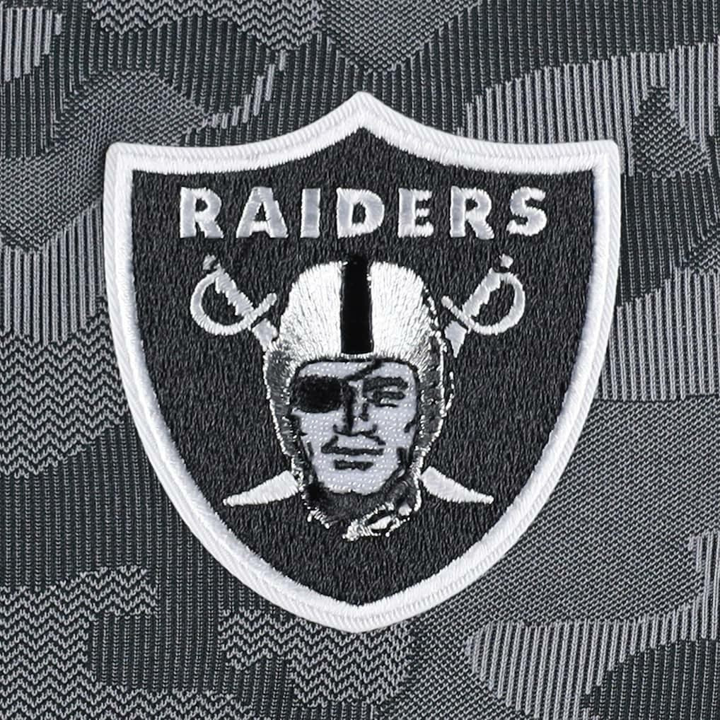 Las Vegas Raiders Antigua Brigade Quarter-Zip Sweatshirt Black | NFL