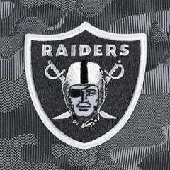 Las Vegas Raiders Antigua Brigade Quarter-Zip Sweatshirt Black | NFL