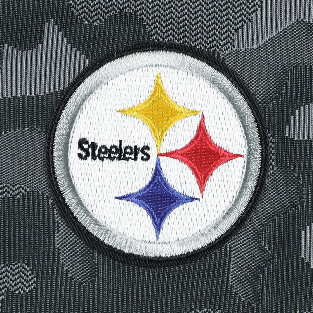 Pittsburgh Steelers Antigua Brigade Quarter-Zip Sweatshirt Black | NFL