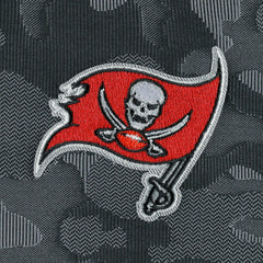 Tampa Bay Buccaneers Antigua Brigade Quarter-Zip Sweatshirt Black | NFL