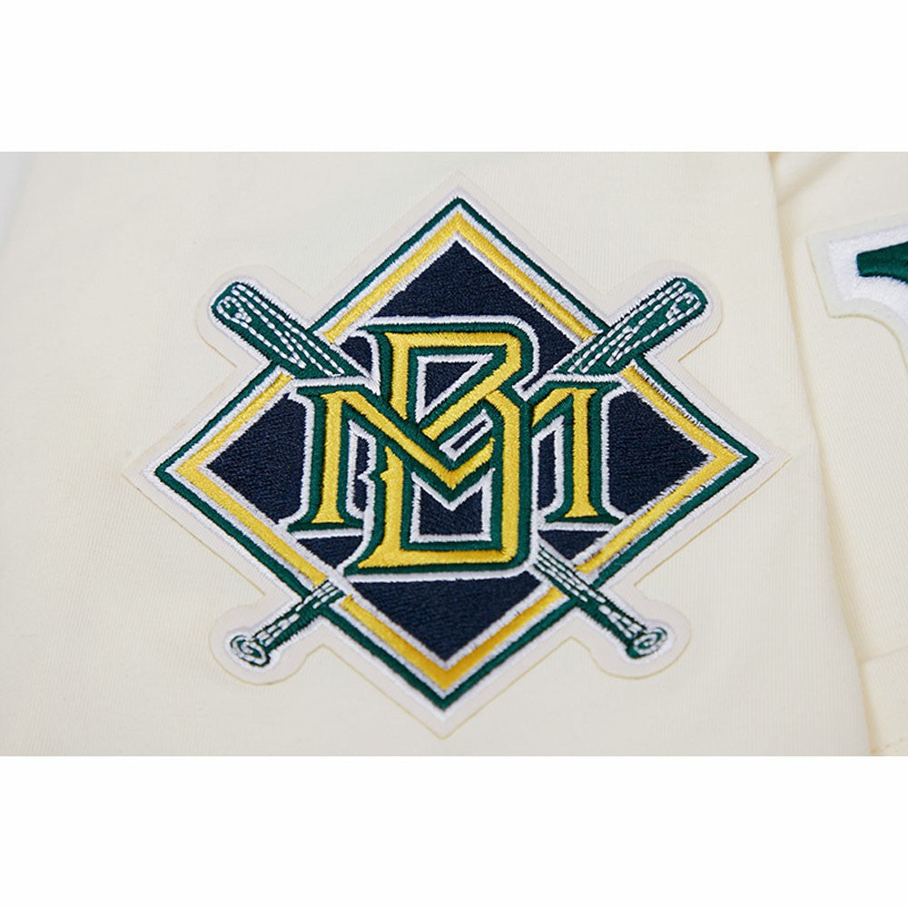 Milwaukee Brewers Pro Standard Cooperstown Collection Old English T-Shirt - MLB