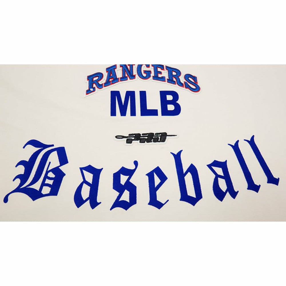 Texas Rangers Pro Standard Cooperstown Collection Old English T-Shirt - MLB