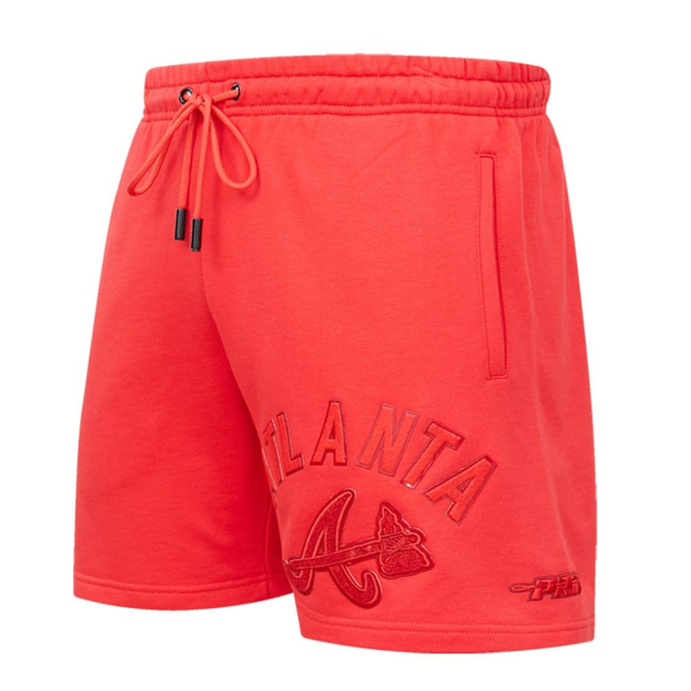Atlanta Braves Pro Standard Triple Red Classic Shorts Shorts - MLB
