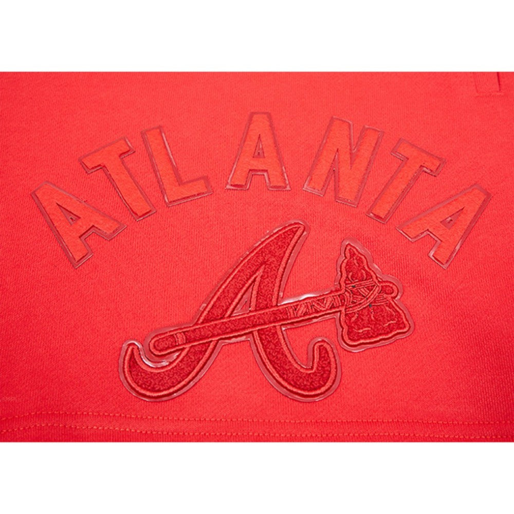 Atlanta Braves Pro Standard Triple Red Classic Shorts Shorts - MLB