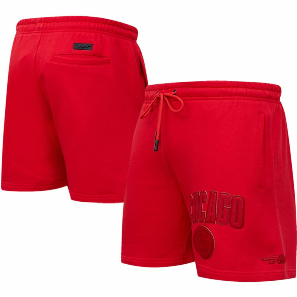Chicago Cubs Pro Standard Triple Red Classic Shorts Shorts - MLB