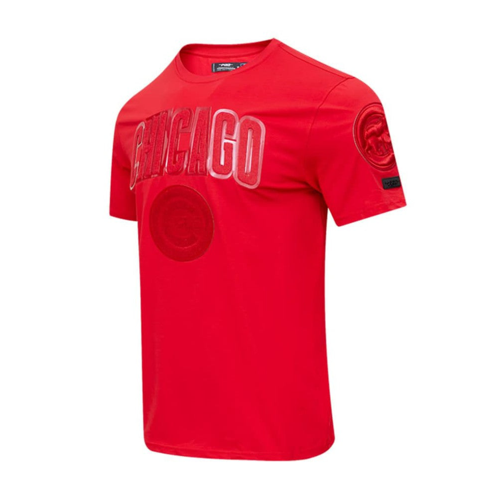 Chicago Cubs Pro Standard Classic Triple Red T-Shirt T-shirts - MLB