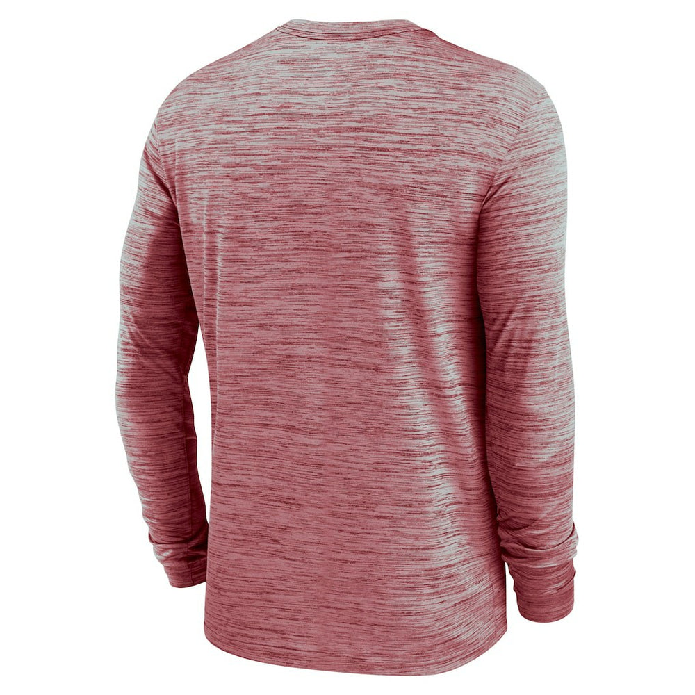 Arizona Cardinals Sideline Team Velocity Performance Long Sleeve T-Shirt Cardinal | Nike for Sale