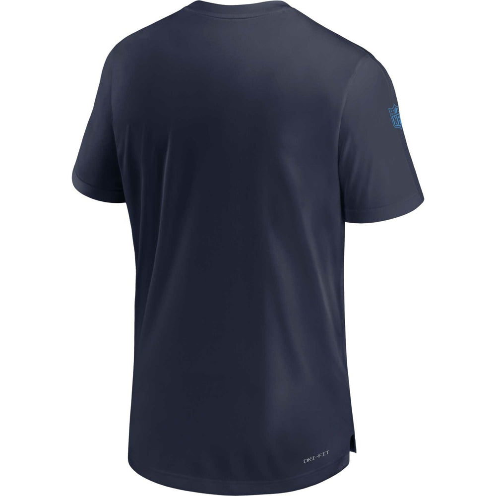 Tennessee Titans Sideline Coach Performance T-Shirt Navy | Nike for Sale
