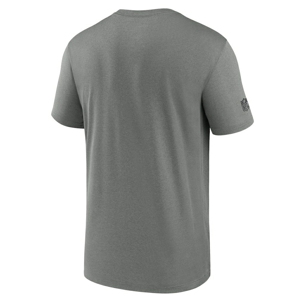 Las Vegas Raiders Sideline Legend Performance T-Shirt Heather Gray | Nike for Sale