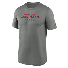 Arizona Cardinals Sideline Legend Performance T-Shirt Heather Gray | Nike for Sale