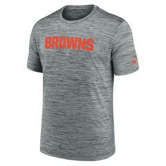 Cleveland Browns Velocity Performance T-Shirt Gray | Nike for Sale