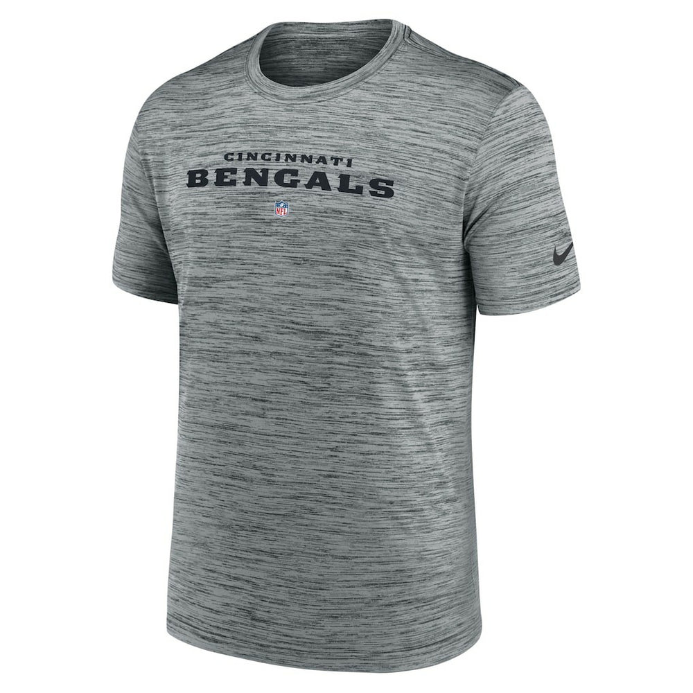 Cincinnati Bengals Velocity Performance T-Shirt Gray | Nike for Sale