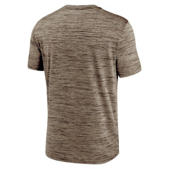 Cleveland Browns Velocity Performance T-Shirt Brown | Nike for Sale