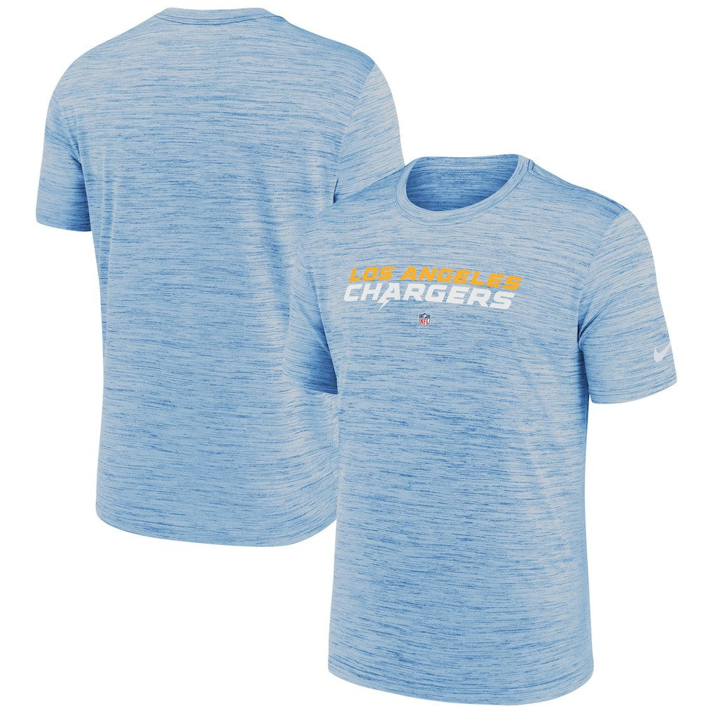 Los Angeles Chargers Velocity Performance T-Shirt Powder Blue | Nike for Sale