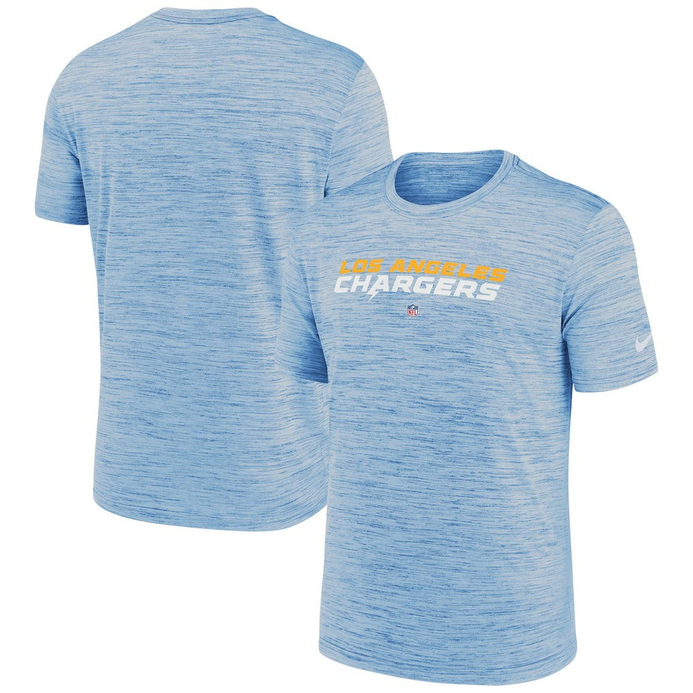 Los Angeles Chargers Velocity Performance T-Shirt Powder Blue | Nike for Sale