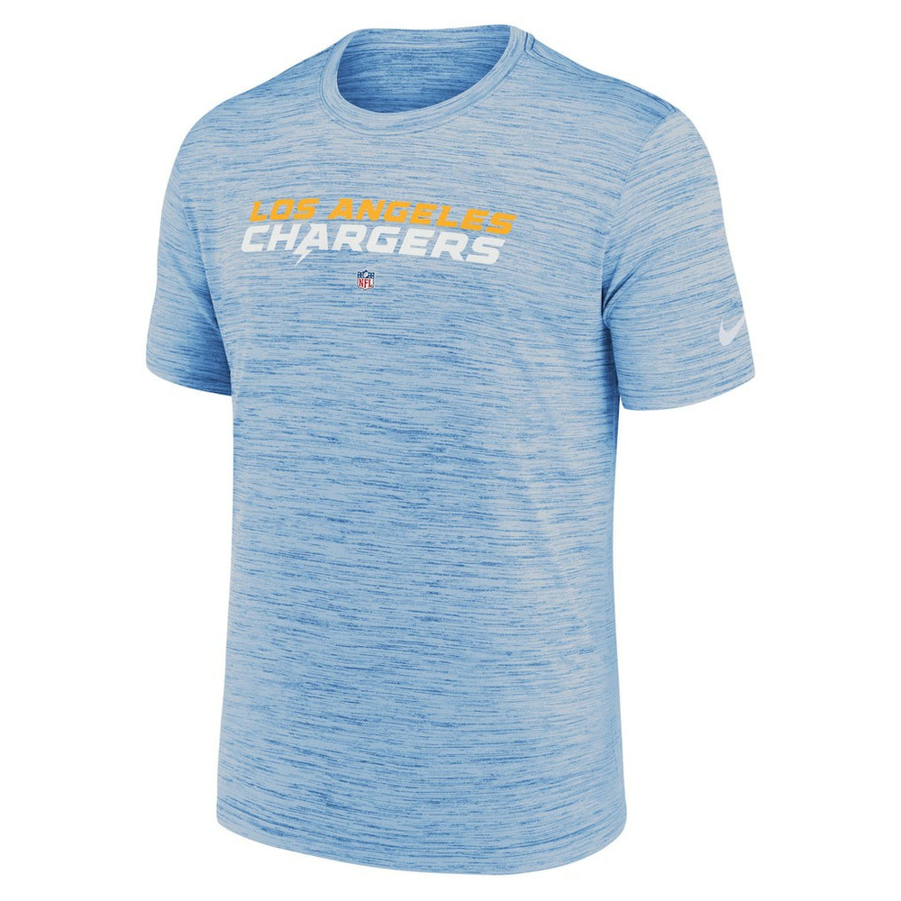 Los Angeles Chargers Velocity Performance T-Shirt Powder Blue | Nike for Sale