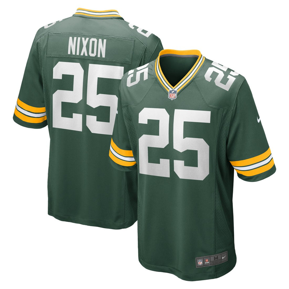 Keisean Nixon Green Bay Packers Game Player Jersey Green | Nike for Sale
