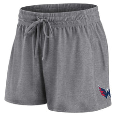 Washington Capitals Fanatics Women's Script T-Shirt & Shorts Set - Red/Heather Gray - NHL