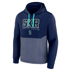 Seattle Kraken Fanatics Successful Tri-Blend Pullover Hoodie - Deep Sea Blue - NHL