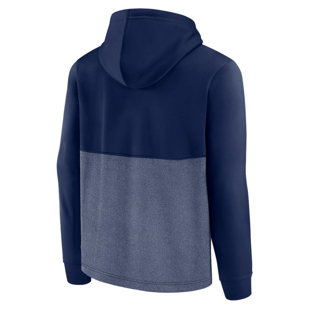 Seattle Kraken Fanatics Successful Tri-Blend Pullover Hoodie - Deep Sea Blue - NHL