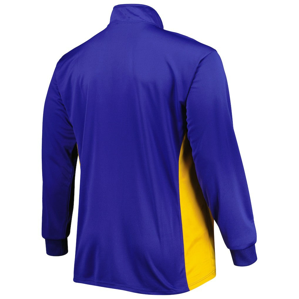 Los Angeles Rams Big & Tall Quarter-Zip Top Royal | NFL