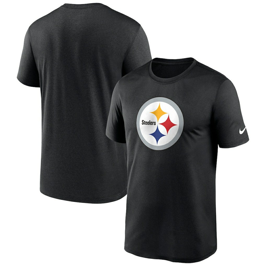 Pittsburgh Steelers Primetime Legend Logo Performance T-Shirt Black | Nike for Sale