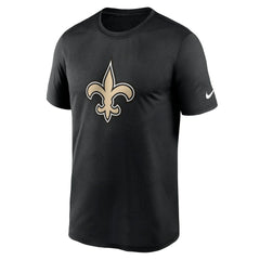 New Orleans Saints Primetime Legend Logo Performance T-Shirt Black | Nike for Sale